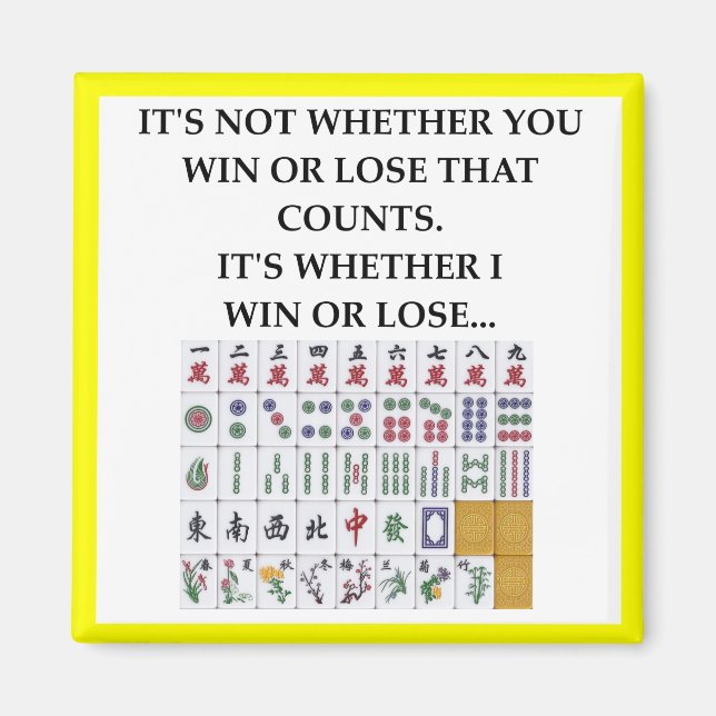 mahjong magnet (Framsidan)