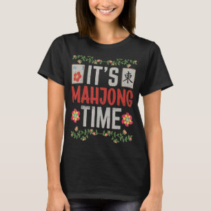 Mahjong Mahjong Players Det är Mahjong Time T Shirt