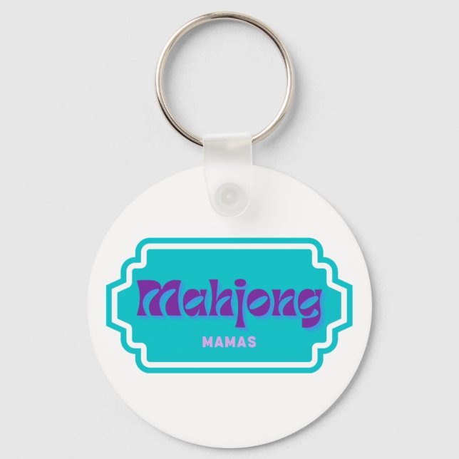 Mahjong Mamas Nyckelring (Framsida)