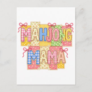Mahjong Mamma Vykort