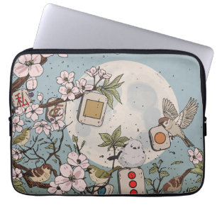 Mahjong Moonrise Laptop Fodral