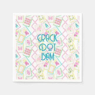 MAHJONG NAPKIN PAPPERSSERVETT