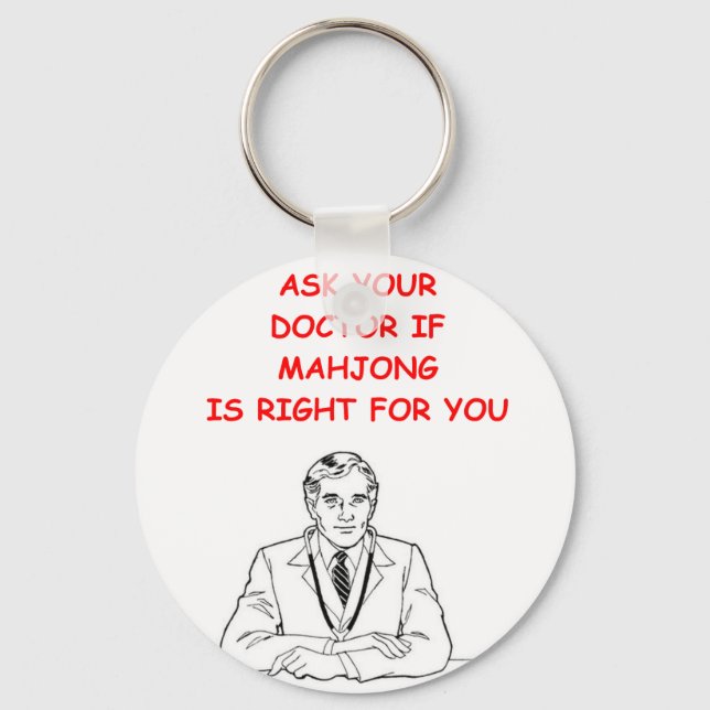 MAHJONG NYCKELRING (Framsida)