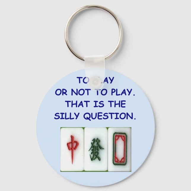 mahjong nyckelring (Framsida)