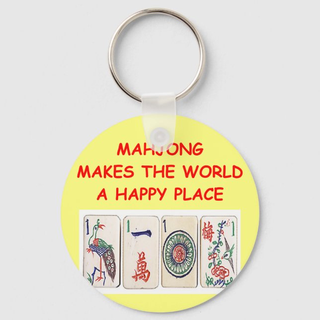 mahjong nyckelring (Framsida)