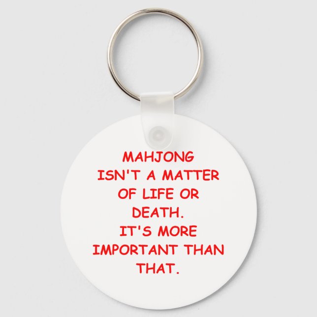 MAHJONG NYCKELRING (Framsida)