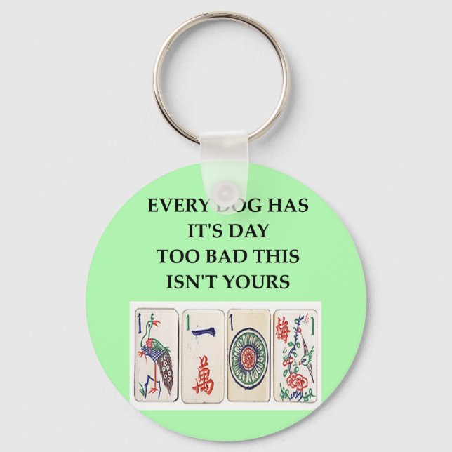 mahjong nyckelring (Framsida)