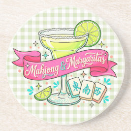 Mahjong och Margaritas Spelkvällsdrink Underlägg
