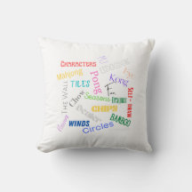 Mahjong Ord Pillow
