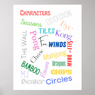Mahjong Ord Poster
