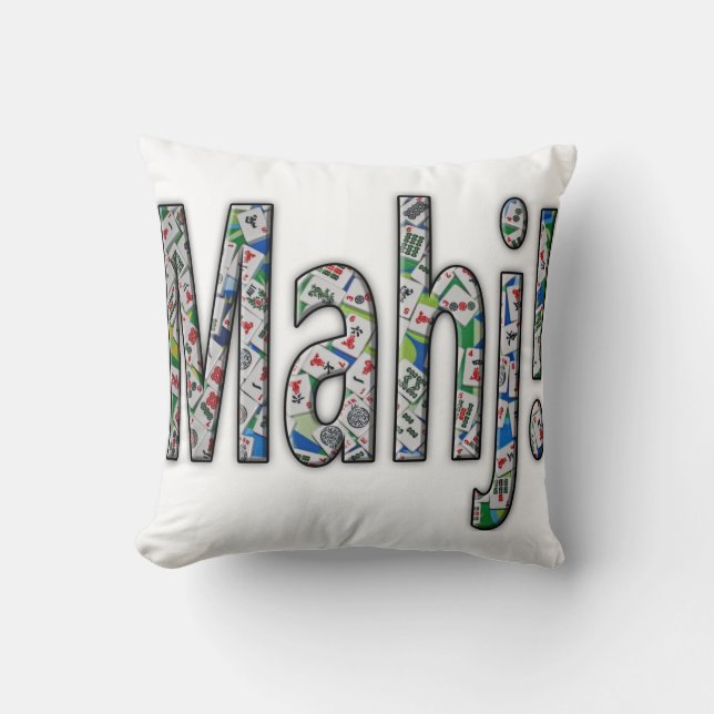 Mahjong Pillow - Mahj! Kudde (Framsida)