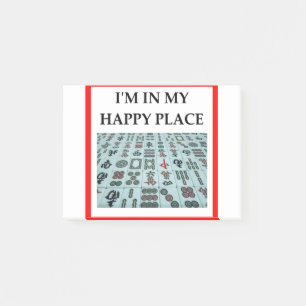 mahjong post-it block