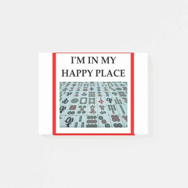 mahjong post-it block (Framsida)