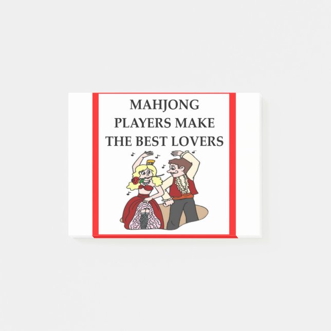 MAHJONG POST-IT BLOCK (Framsida)