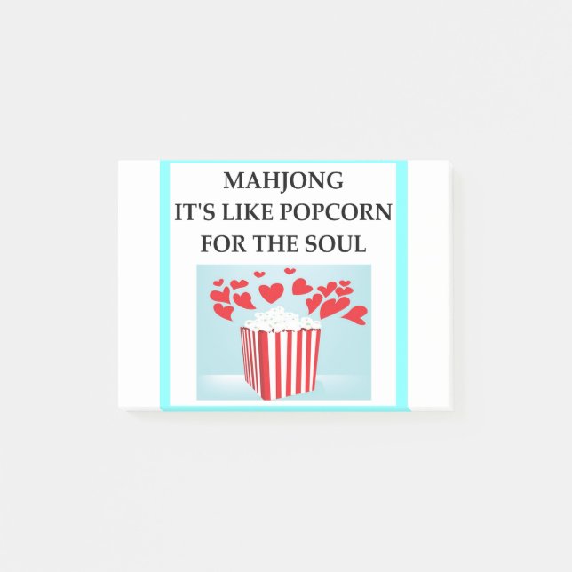MAHJONG POST-IT BLOCK (Framsida)