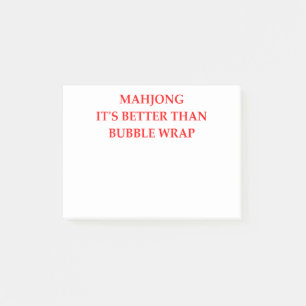 MAHJONG POST-IT BLOCK