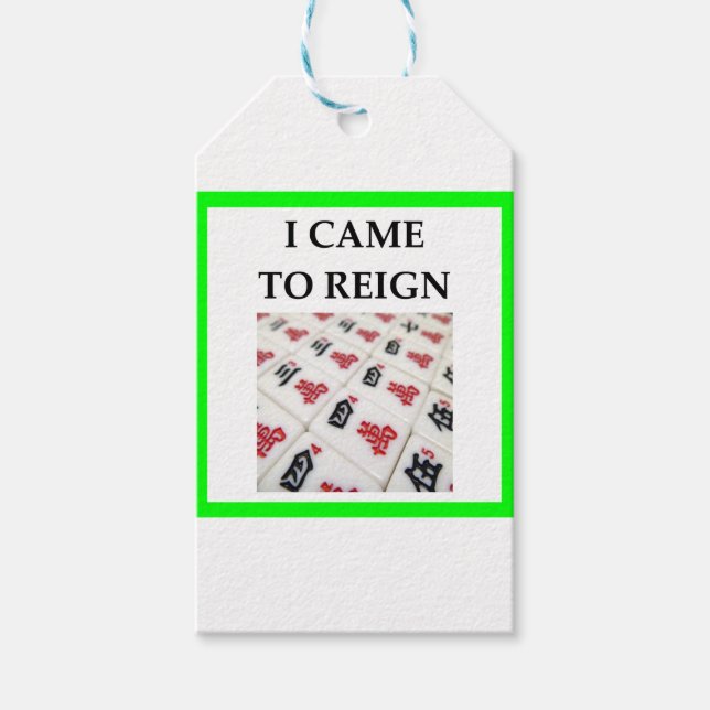 mahjong presentetikett (Framsidan)