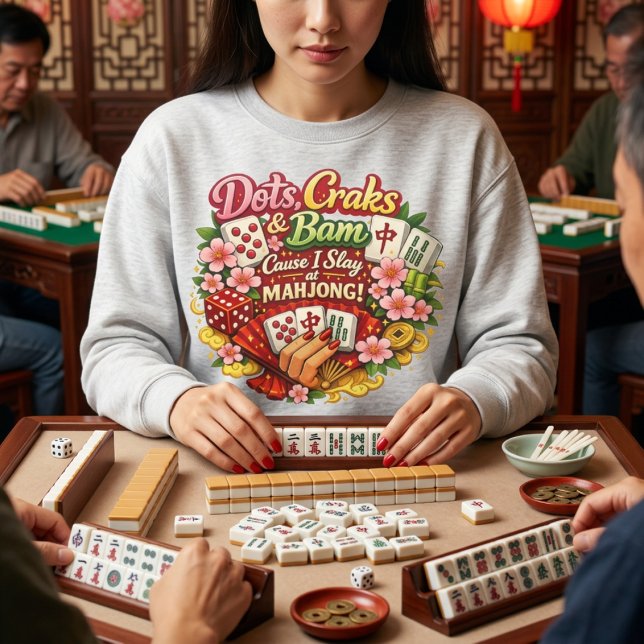 Mahjong-prickar, sprickor och bam t shirt (Skapare uppladdad)