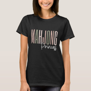 Mahjong princess Funny mahjong T Shirt