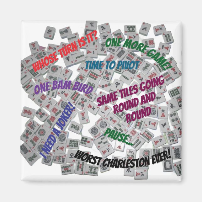 Mahjong Sayings Magnet (Framsidan)