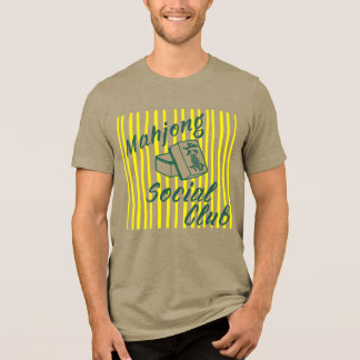 Mahjong Social Club Retro speltröja T Shirt