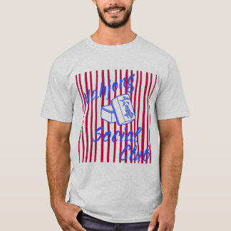 Mahjong Social Club Retro speltröja T Shirt