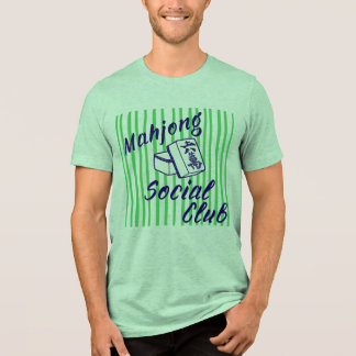 Mahjong Social Club Retro speltröja T Shirt