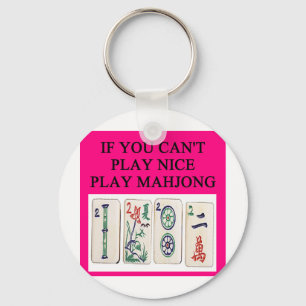 MAHJONG-spelare Nyckelring