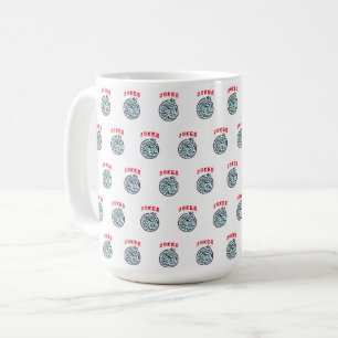 MahJong-spelsymbol Joker-bricka Kaffemugg