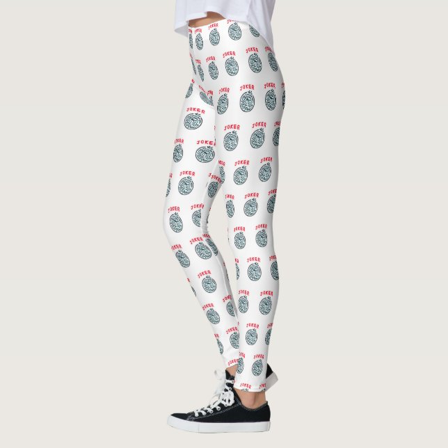 MahJong-spelsymbol Joker-bricka Leggings (Vänster)