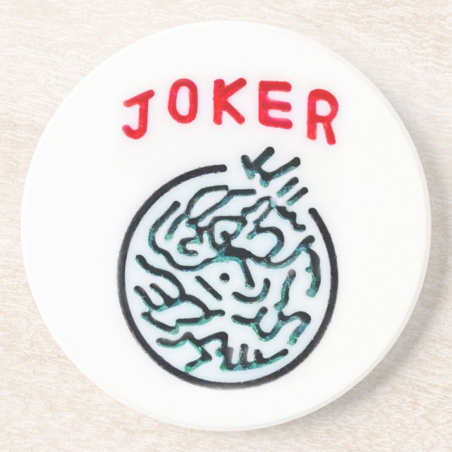 MahJong-spelsymbol Joker-panel Underlägg (Framsidan)
