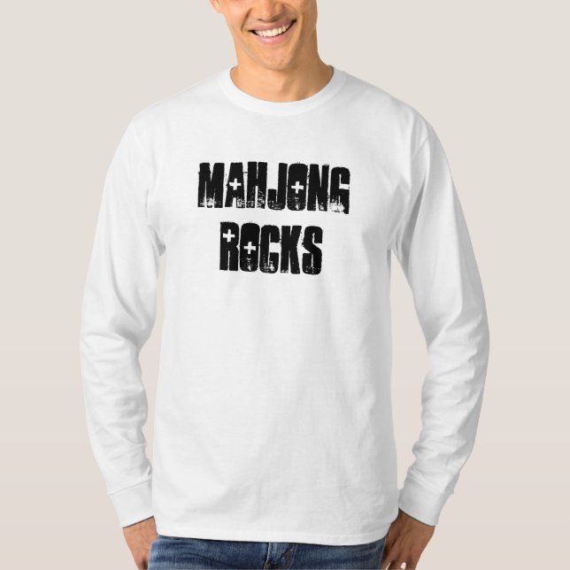 Mahjong stenar t-shirt (Framsida)