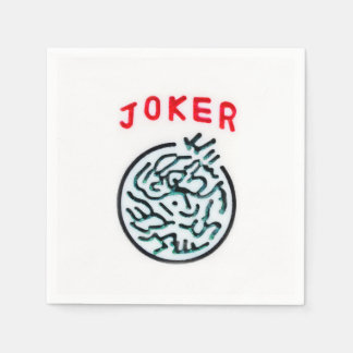 MahJong-symbol Joker Pappersservett