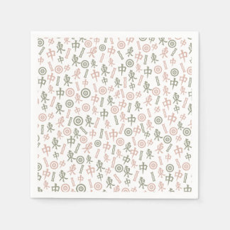 Mahjong-symboler Pappersservett