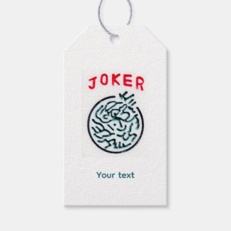 MahJong-symboltitel Joker Presentetikett
