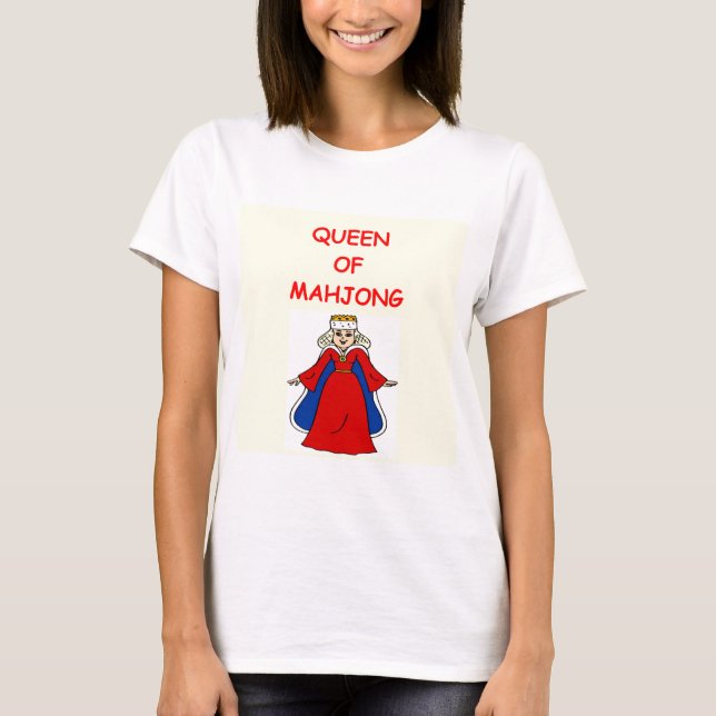 mahjong tee shirt (Framsida)