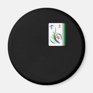 Mahjong Tile-Baserad kinesiskt spel Gameplay-spel Magnet