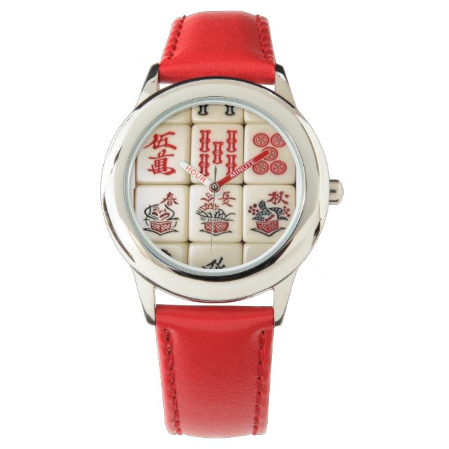 Mahjong tiles armbandsur (Framsida)