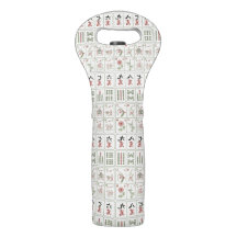 Mahjong Tiles Mönster Gift