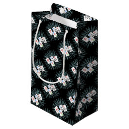Mahjong Tiles på Black Small Gift Bag