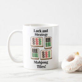 Mahjong Tiles Tur Strategy Player Fläkt Kaffemugg
