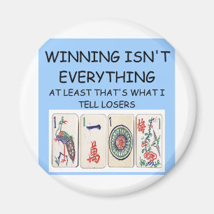 MAHJONG-vinnare Magnet