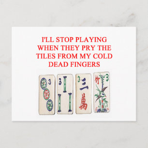 mahjong vykort