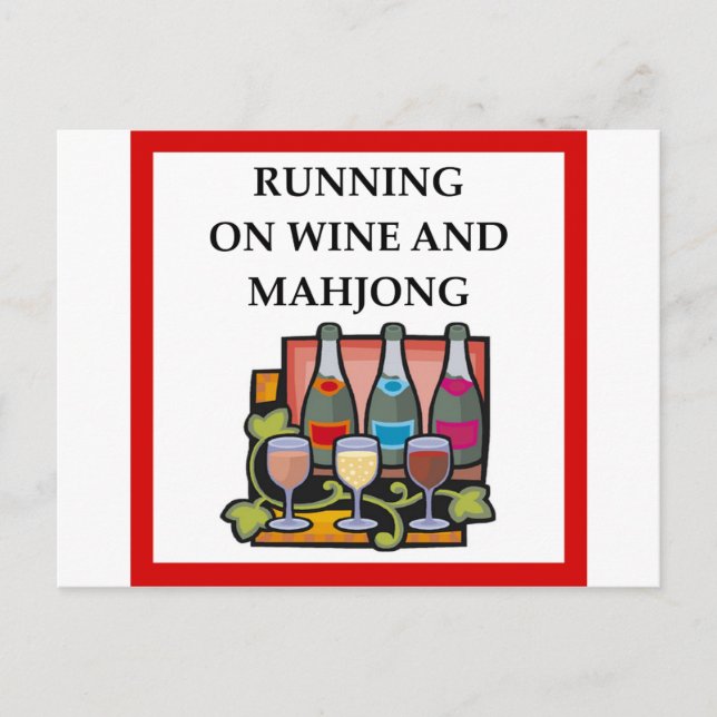 MAHJONG VYKORT (Framsida)