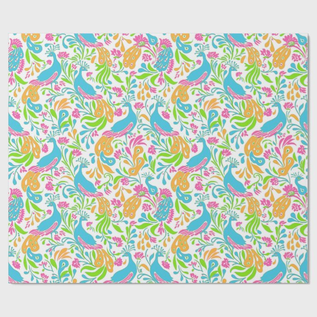 Mahjong Wrapping Papper Presentpapper (Platt)