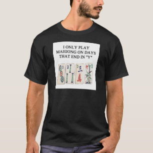 mahjongälskare t-shirt