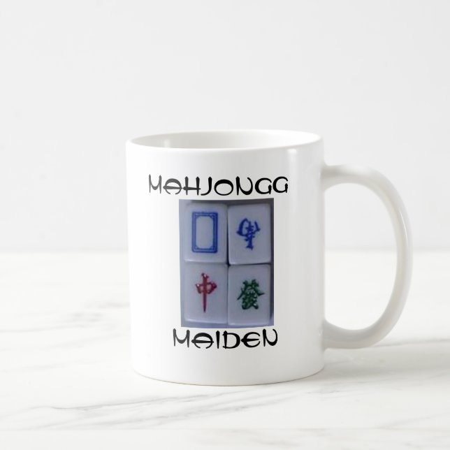 Mahjongg jungfru kaffemugg (Höger)