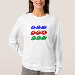 mahjongmaven 9 cirklar den trendiga t shirt