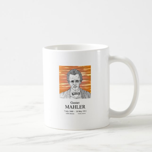 Mahler Kaffemugg (Höger)