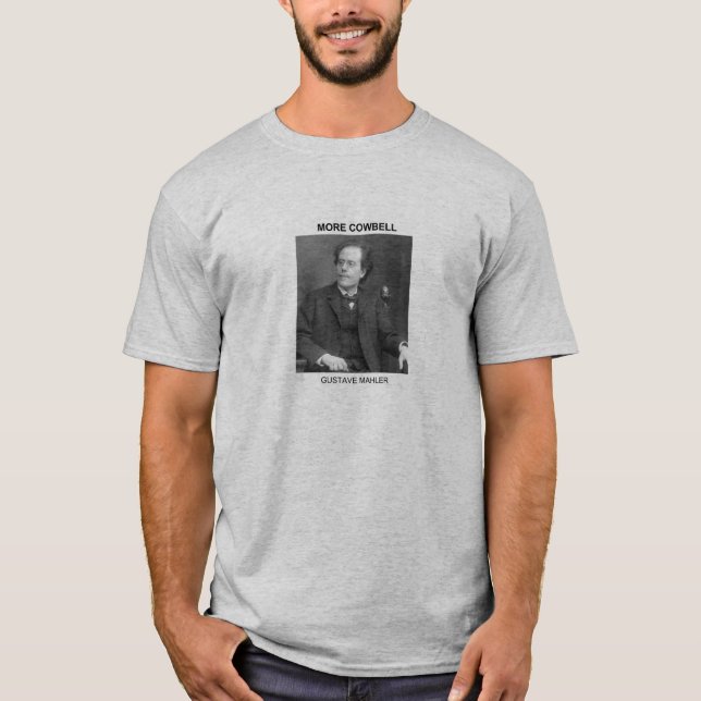 MAHLER MER COWBELL T-SHIRT (Framsida)